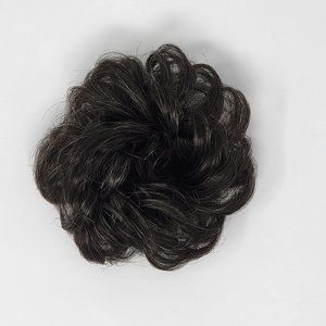 Curly Messy Hair Bun, Synthetic Hair Scrunchie, Hair Bun Pony Tail